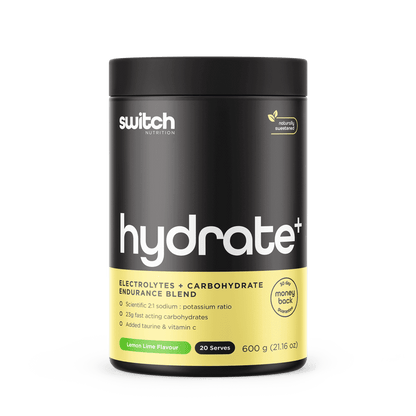 Hydrate+ & Switch-Nutrition-Hydrate+-20serve-LemonLime