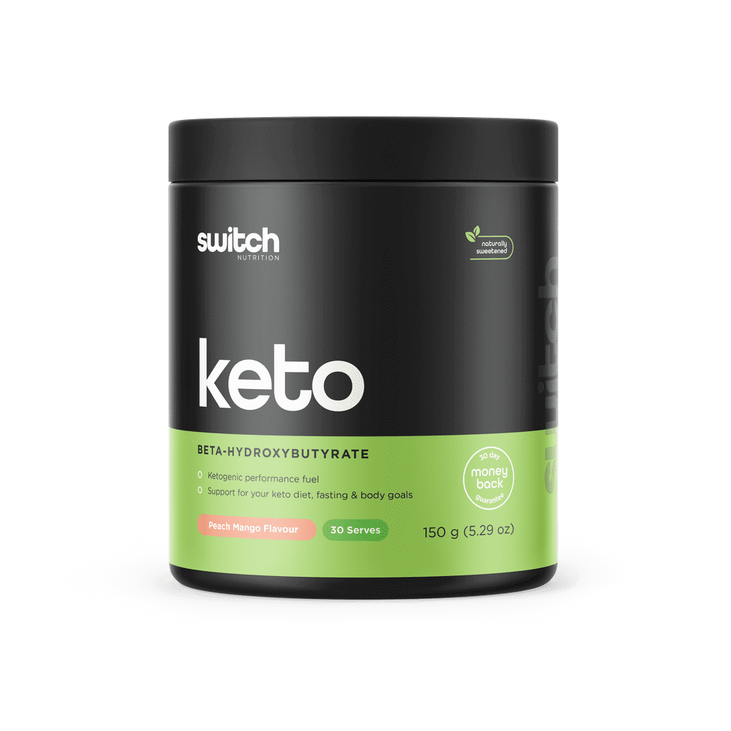 Keto Switch Switch Nutrition Keto supplements 30 Serves Peach Mango