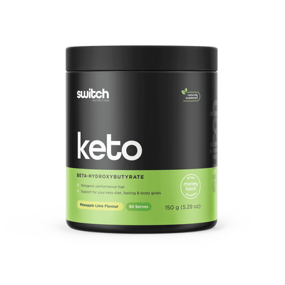 Keto Switch Switch Nutrition Keto supplements 30 Serves Pineapple Lime