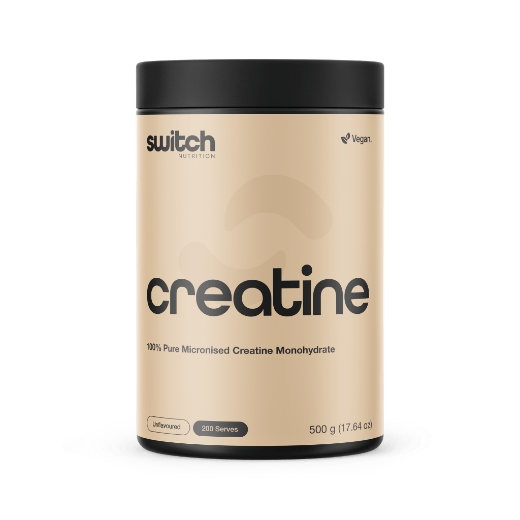 Creatine (100% Micronized Creatine Monohydrate) Switch Nutrition Creatine monohydrate supplements
