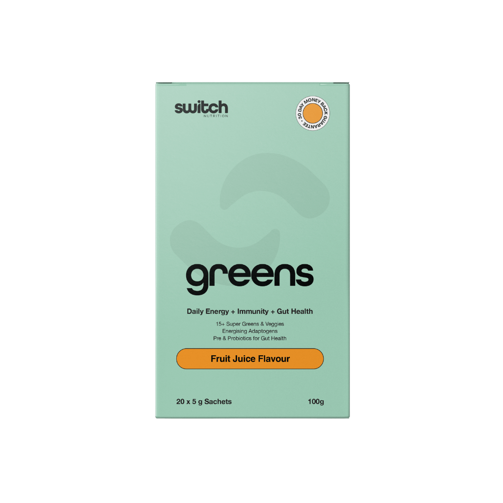 Greens (1) & Greens Switch Nutrition Greens supplements 20 Serves Fruit Juice