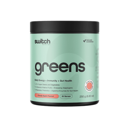 Greens Switch Nutrition Greens supplements 50 Serves Cloudy Apple
