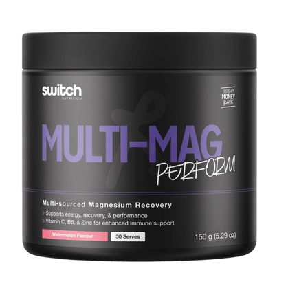 Multi-Mag & Multi-Mag Switch Nutrition Magnesium supplements 30 Serves Watermelon