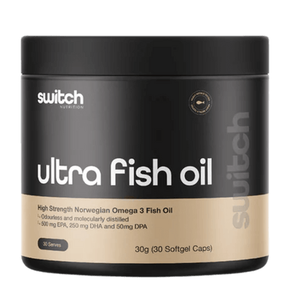 Ultra Fish Oil & SWITCH-FISH-OIL-30g-30SRV