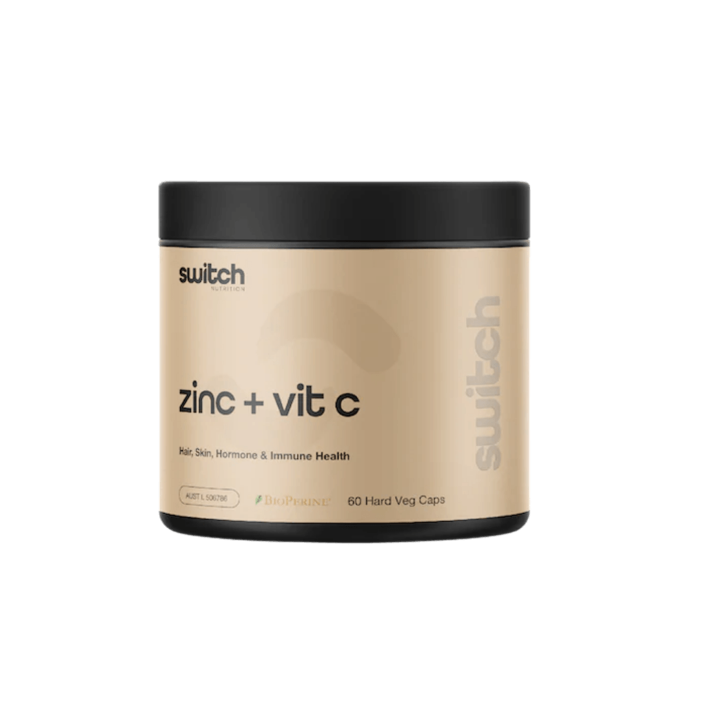 Zinc + Vitamin C Switch Nutrition Health supplements