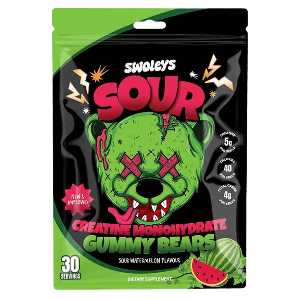 Creatine Monohydrate Gummy Bears (1) & SW-CREA-GUM-30SRV-WAT