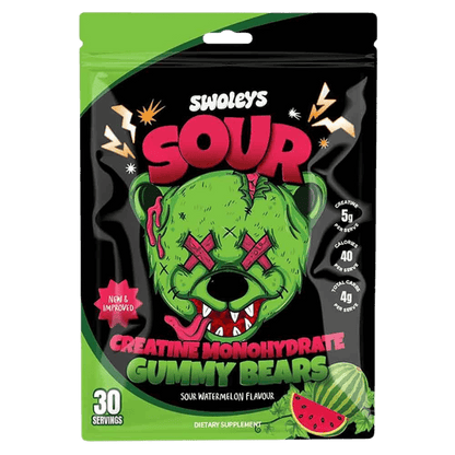 Creatine Monohydrate Gummy Bears (1) & SW-CREA-GUM-30SRV-WAT