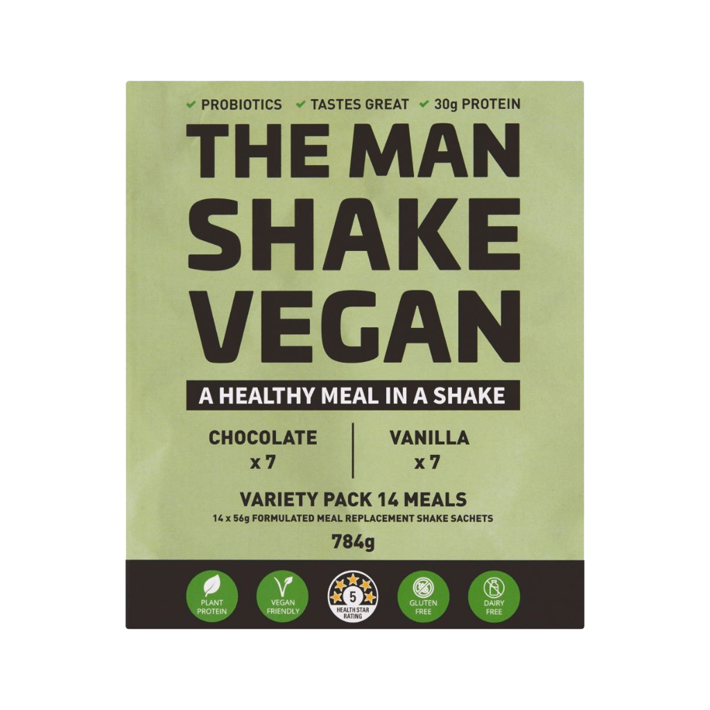 The Man Shake Vegan | Variety Pack