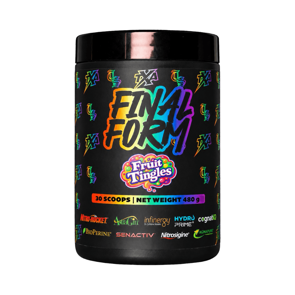 Final Form The X Athletics High stim pre workout