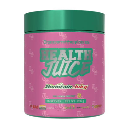 Health Juice & TRANSPARENT-Health-25Srv-MJ