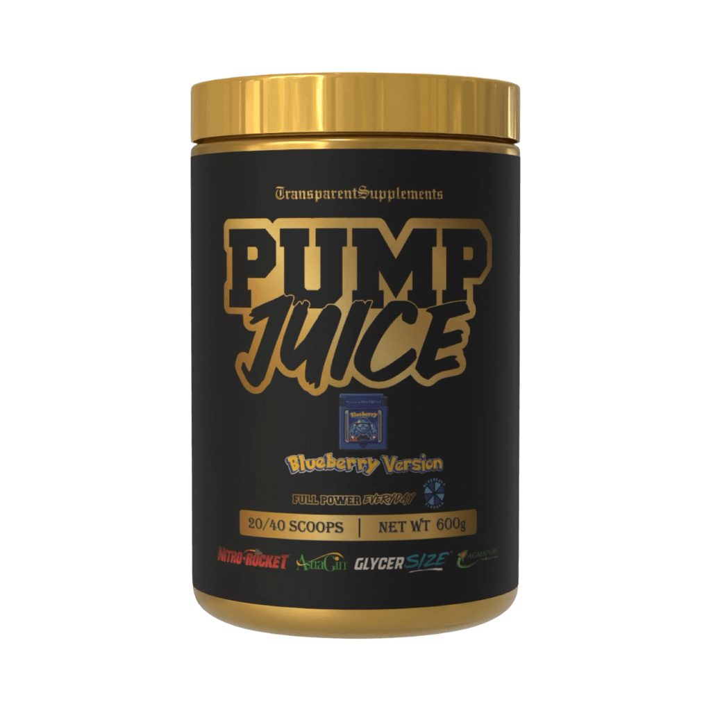 Pump Juice (5) & TRANSPARENT-PumpJuice-40 Srvs-Blu