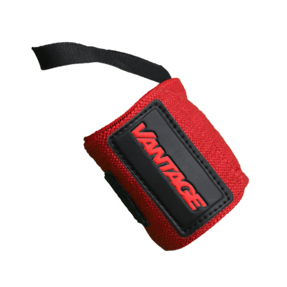 Wrist Wrap with Thumb Loop (1) & V-JOINT-SUPPORT-WRAP-THUMB-Red