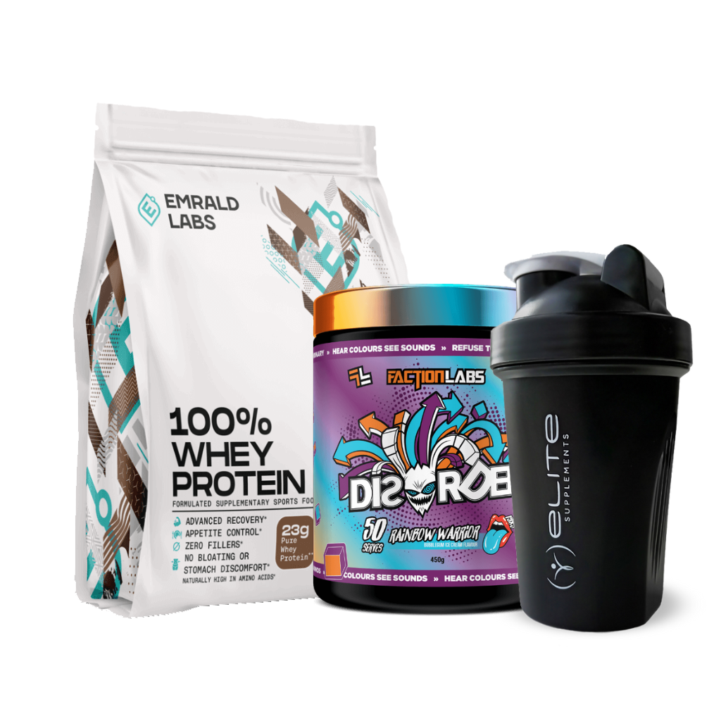 Disorder + 100% Whey Protein + FREE SHAKER Disorder + 100% Whey Protein + FREE SHAKER