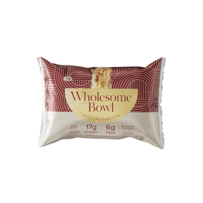 Wholesome Bowl Instant Protein Noodles (2) & Wholesome-Bowl-Noodles-SinglePackNEW-Mush