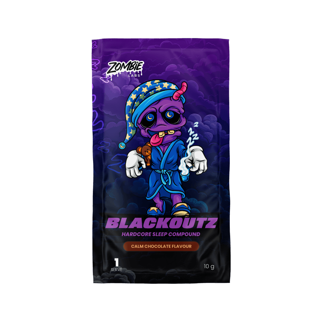 Blackoutz | Samples & Blackoutz | Samples Zombie Labs Sleep supplements 10g Calm Chocolate