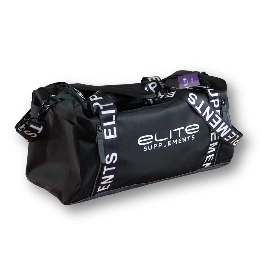 Elite Supps Gym Duffle Elite Supplements Gym bags   Black