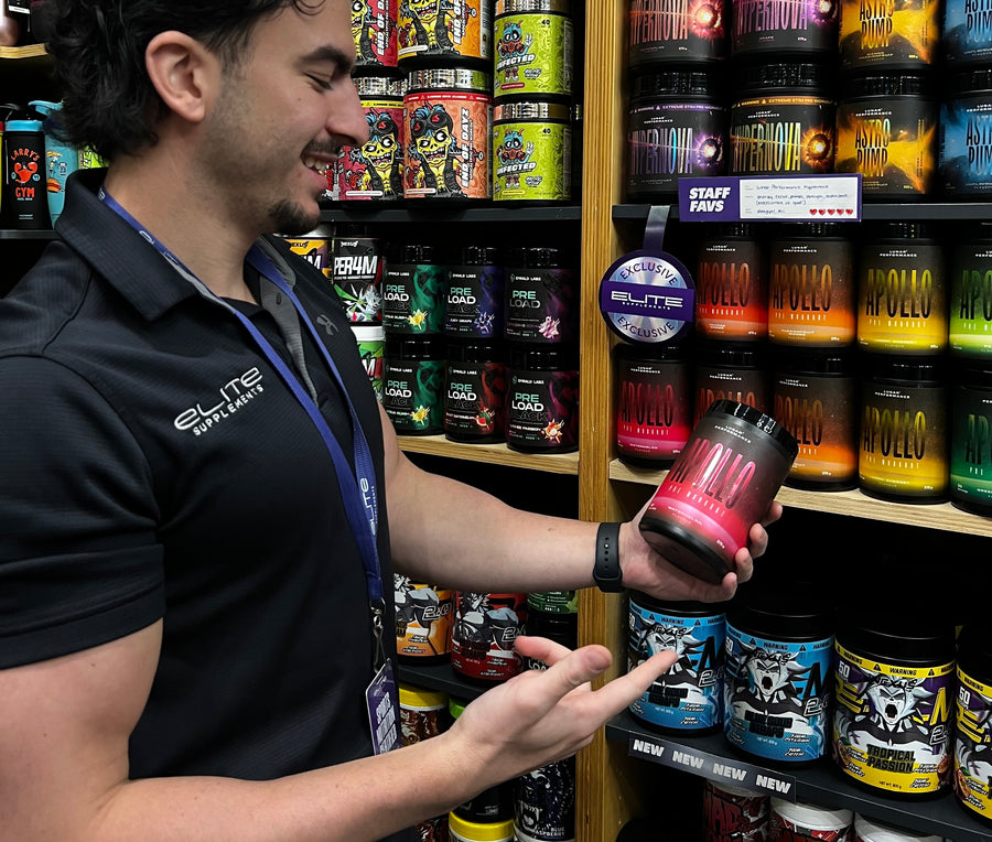 Inside Elite Supplements Gungahlin