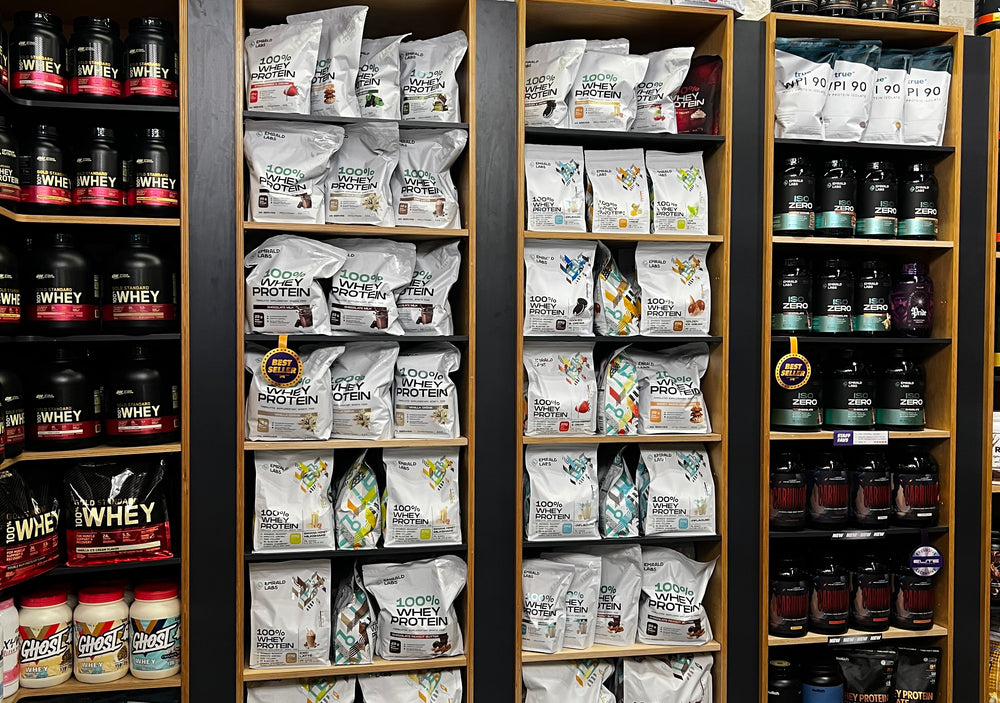 Whey protein section