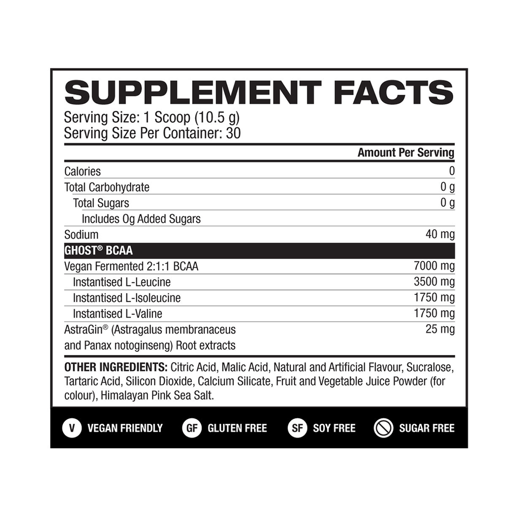 Ghost BCAA-Ghost-Elite Supps